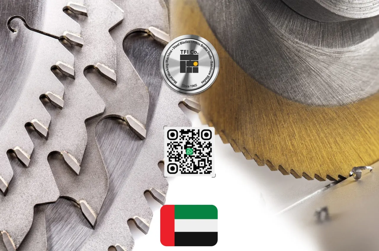 TFI Aluminum Saw Blades for Burr-Free Cuts in Dubai