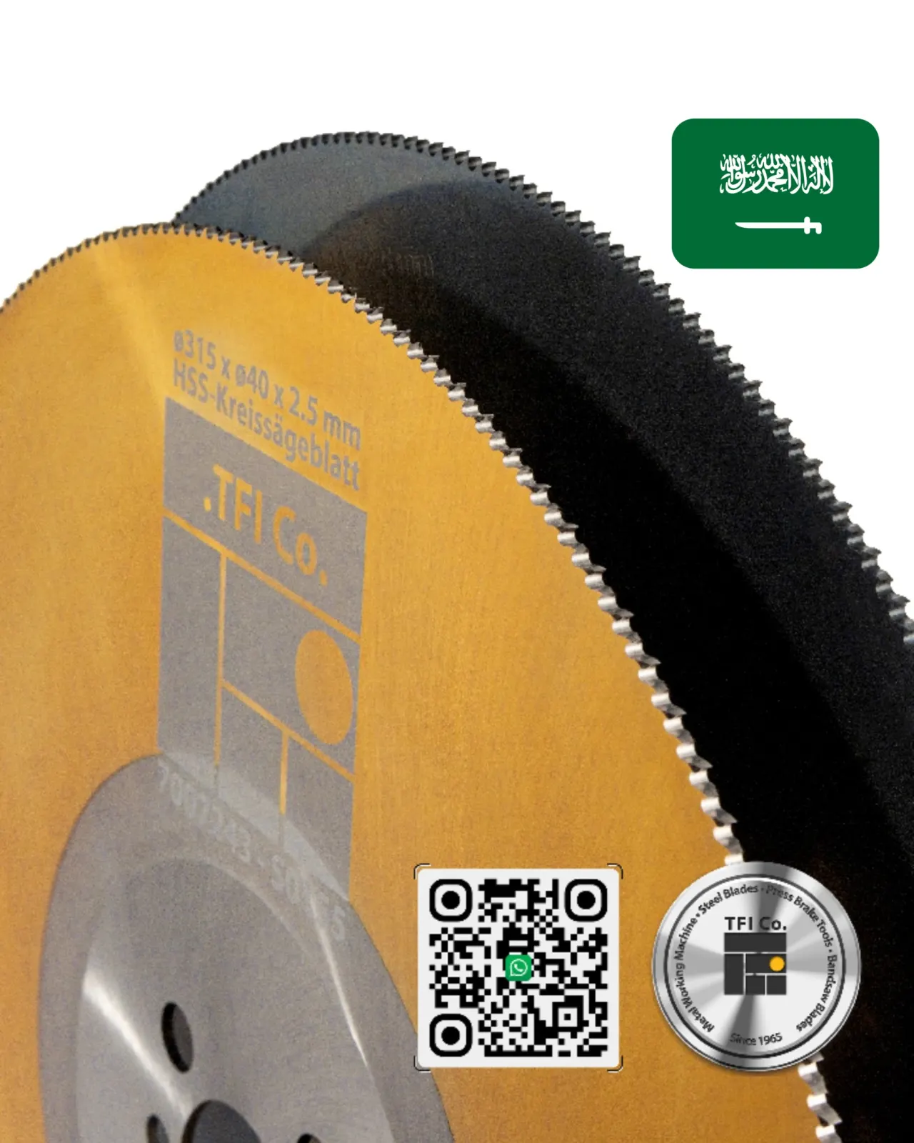 TFI Aluminum Saw Blades for Burr-Free Cuts in KSA