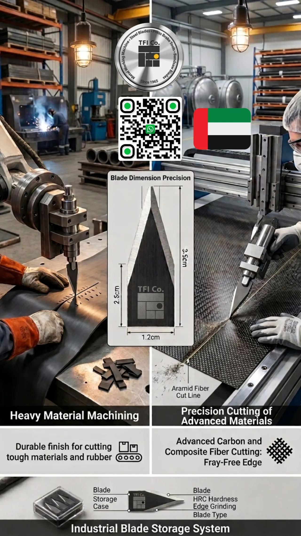 Industrial Tapered Knives, MOQ 1000 pcs, Dubai