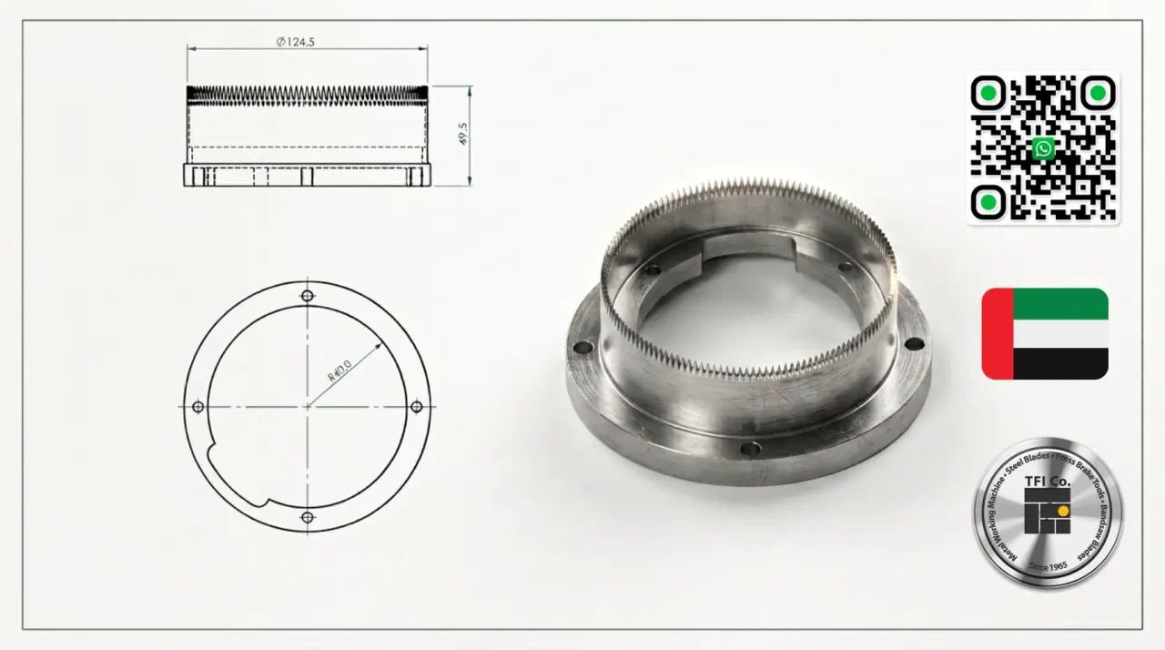 Circular Toothed Blades for Aluminum Foil Trimming UAE