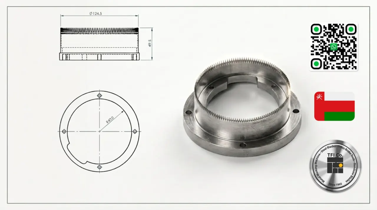 Aluminum Foil Circular Trimming Blades, Oman