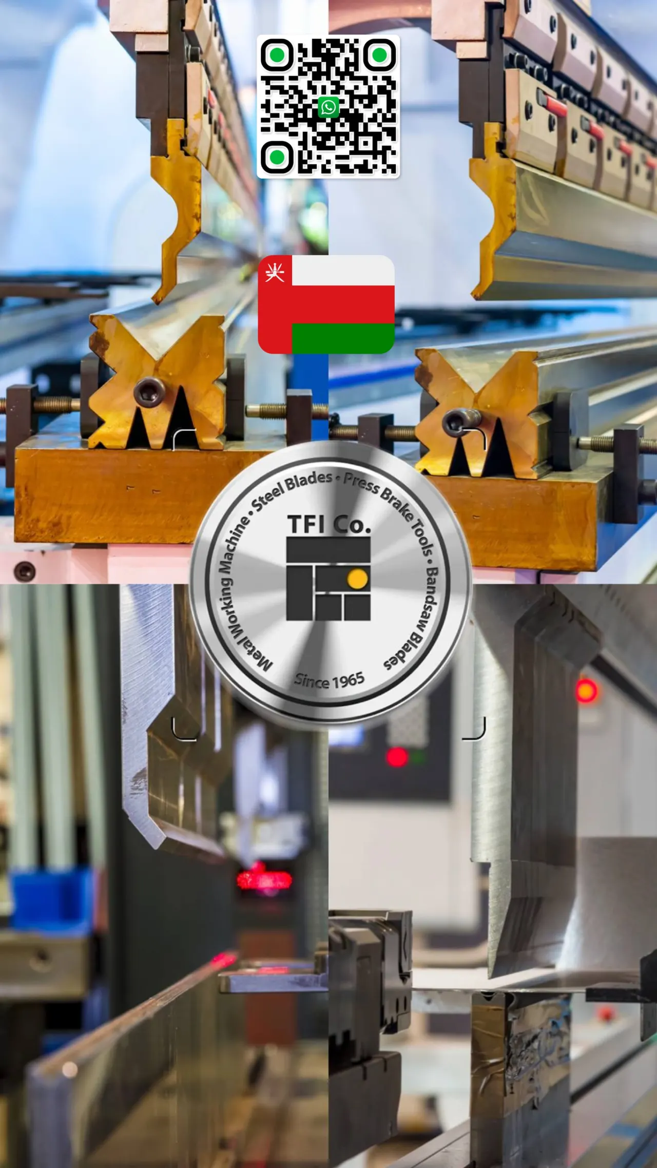 Custom Fabricated PROMECAM/AMADA Bending Tools in Oman