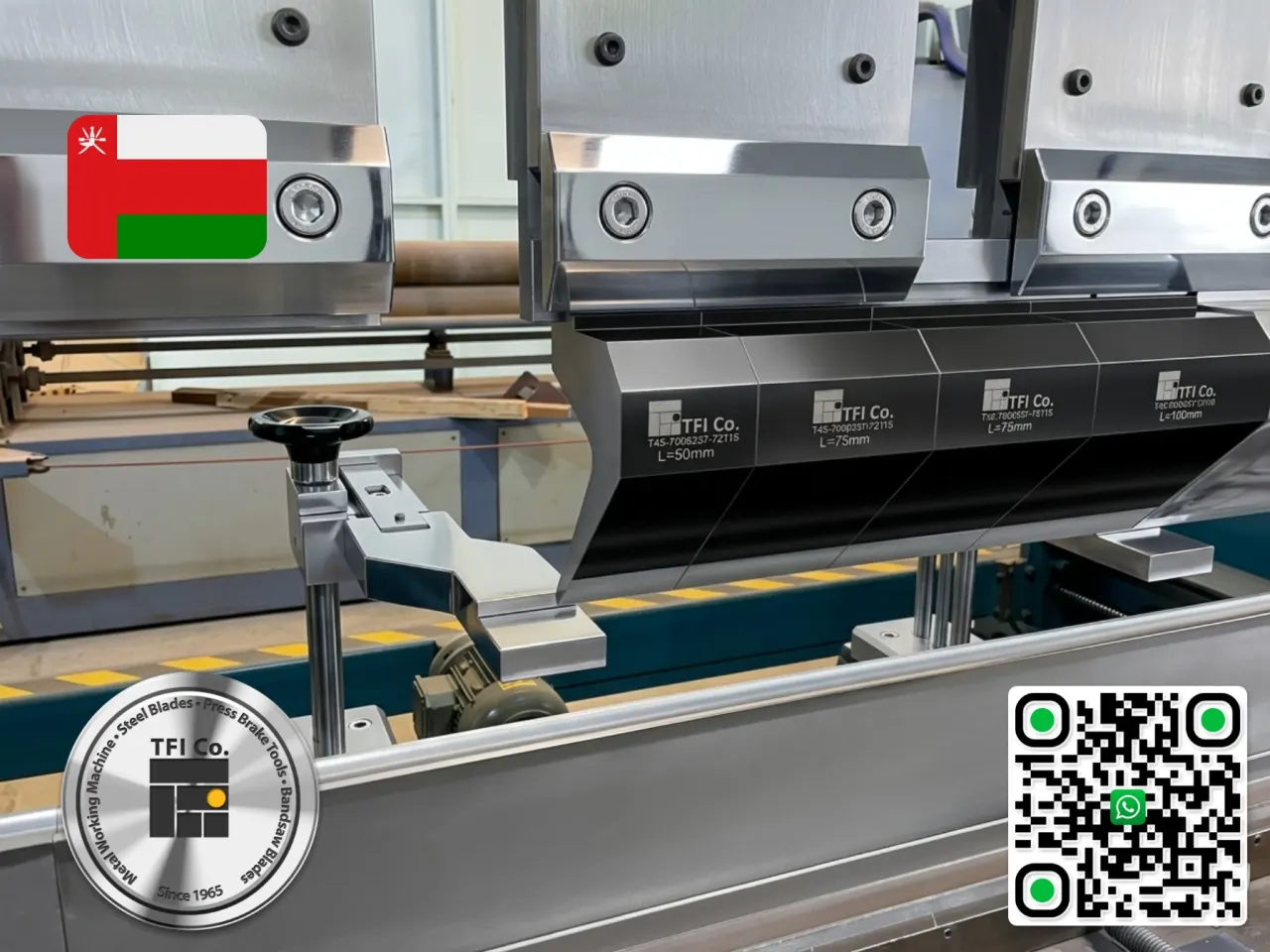 EU4416 Press Brake Gooseneck Punch, Oman