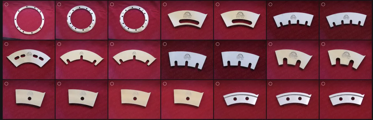Arc Steel Blades for Corrugated Carton