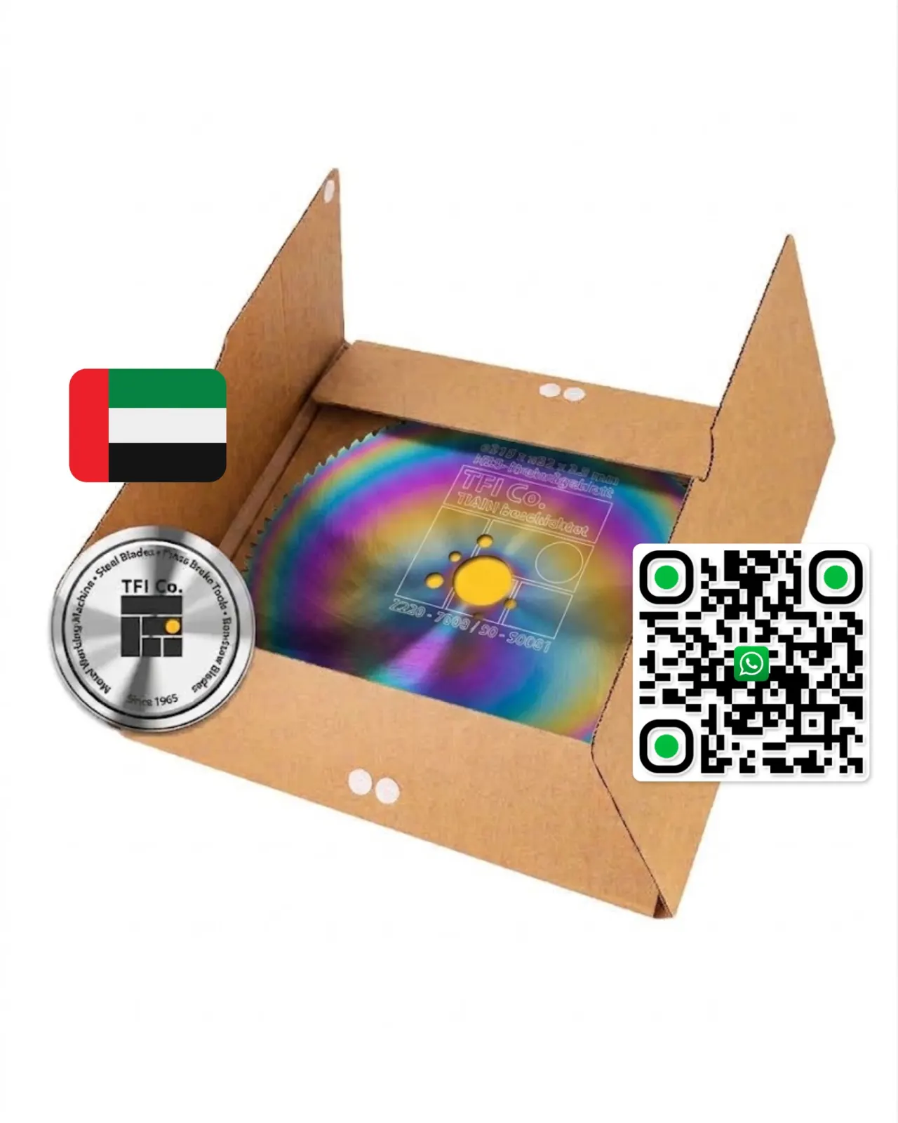 HSS Circular Saw Blade TFI CO, TiAlN Coated, Dubai HSS (High-Speed Steel) blades with TiAlN coating are among the most specialized solutions in metalw