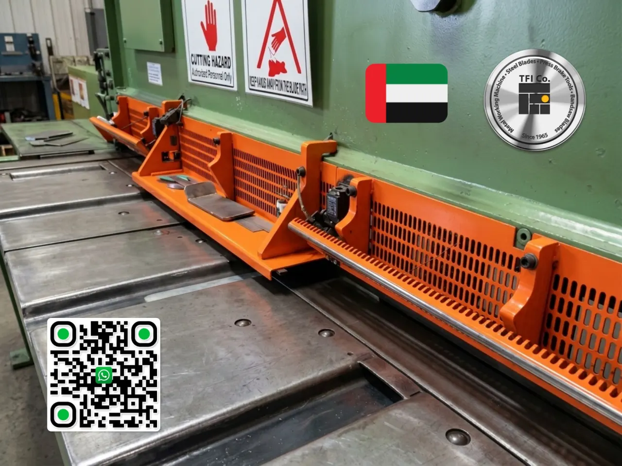 3100 x 75 mm Single-Piece Shear Blades Made in UAE Shear blades are among the most critical components in the metalworking and machine-building indust