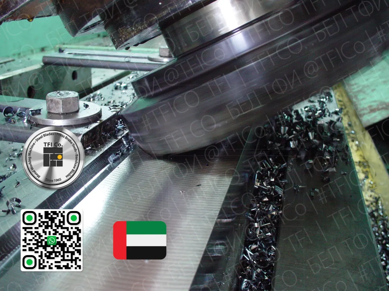 3100 x 75 mm Single-Piece Shear Blades Made in UAE Shear blades are among the most critical components in the metalworking and machine-building indust