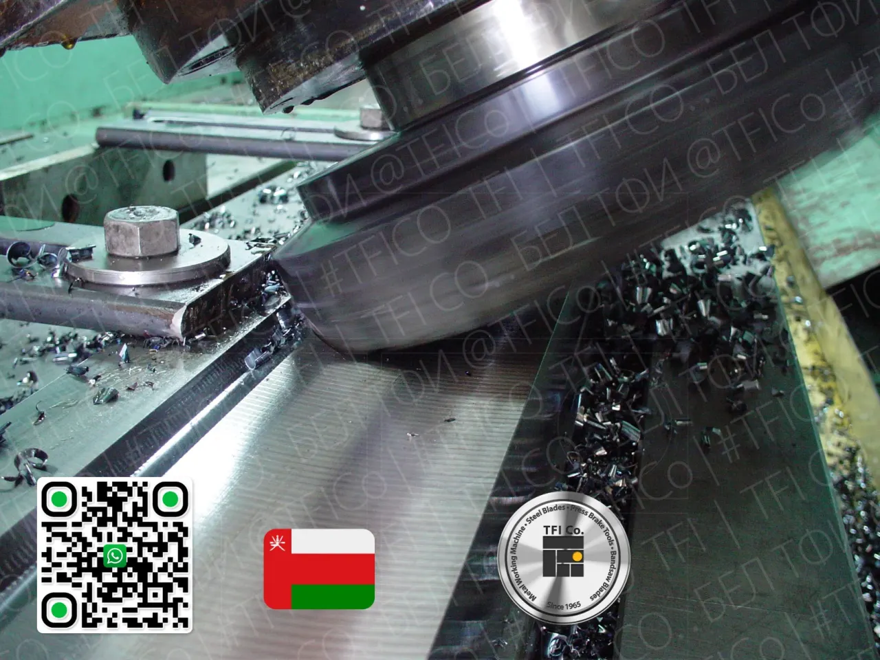 Single-Piece Shear Blades 3100 x 75 mm, Oman Shear blades are among the most critical components in the metalworking and machine-building industries.